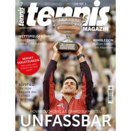 Tennis Magazin Heft Juli 2023